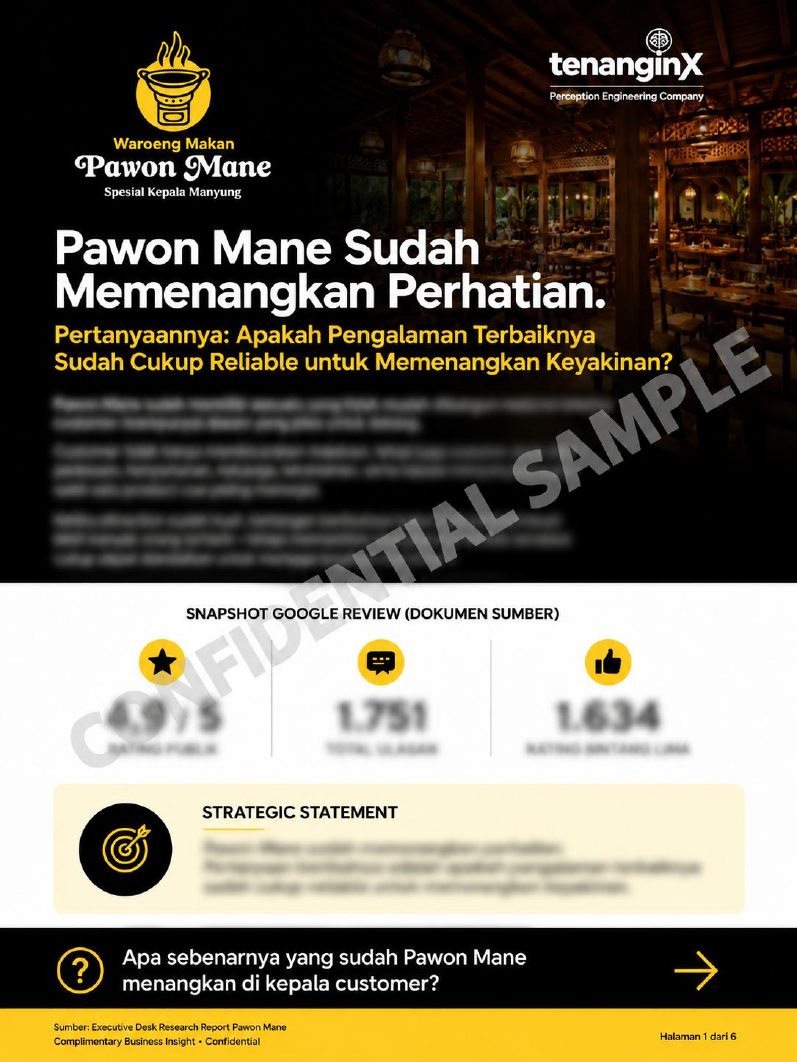 Sampul Perception Check Pawon Mane